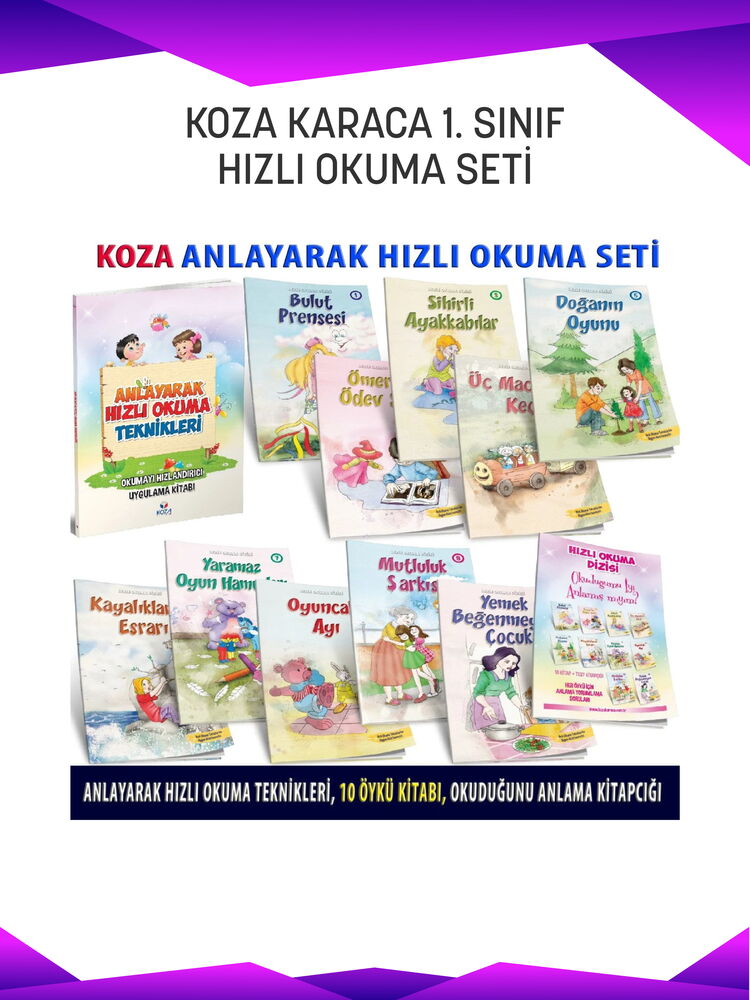 KOZA  1. SINIF ANLAYARAK HIZLI OKUMA SETİ