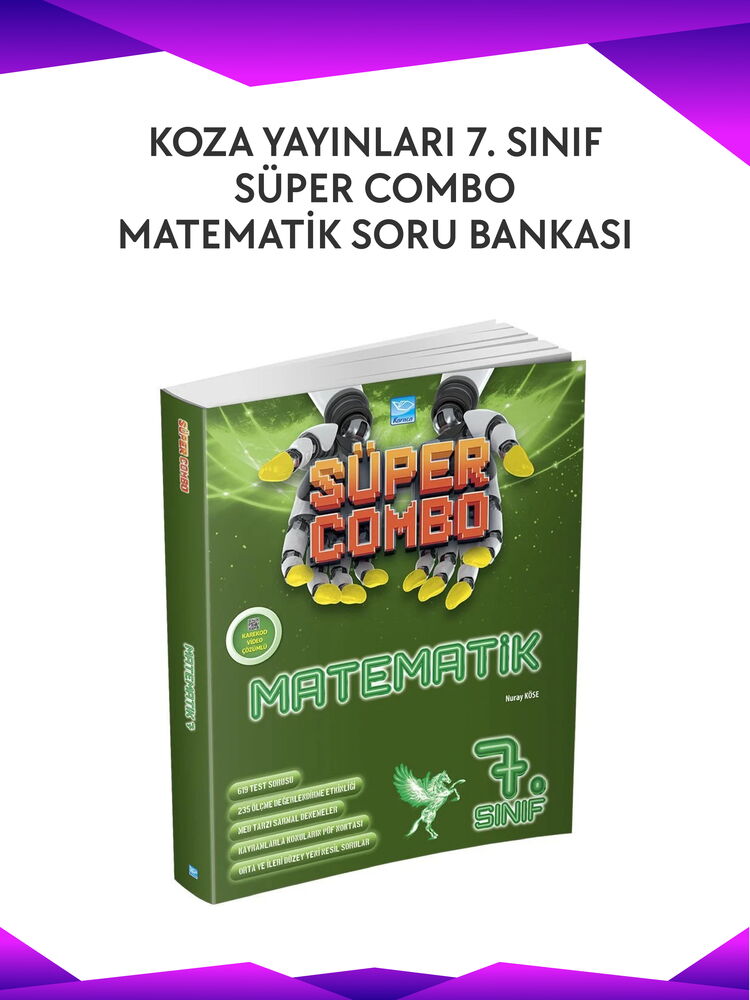 KOZA SÜPER COMBO MATEMATİK SORU BANKASI 7. SINIF