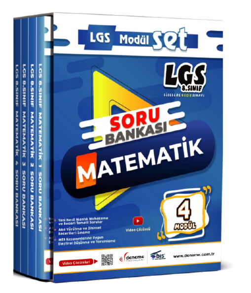 LGS-8. SINIF MATEMATİK SORU BANKASI MODÜLER SET