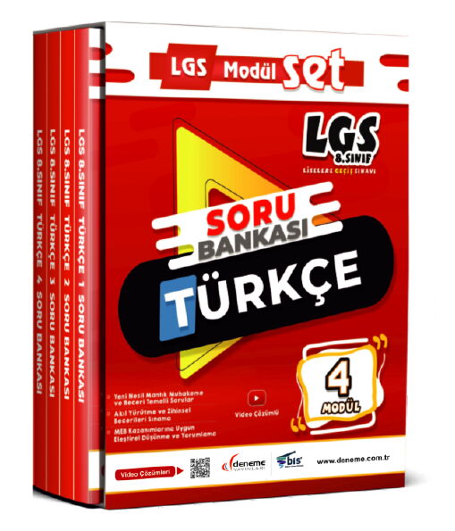 LGS-8. SINIF TÜRKÇE SORU BANKASI MODÜLER SET