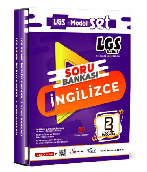 LGS-8. SINIF İNGİLİZCE SORU BANKASI MODÜLER SET