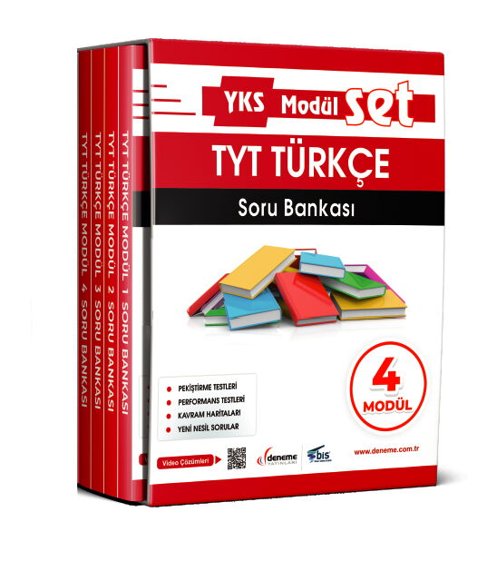 TYT TÜRKÇE SORU BANKASI MODÜLER SET - 4 MODÜL