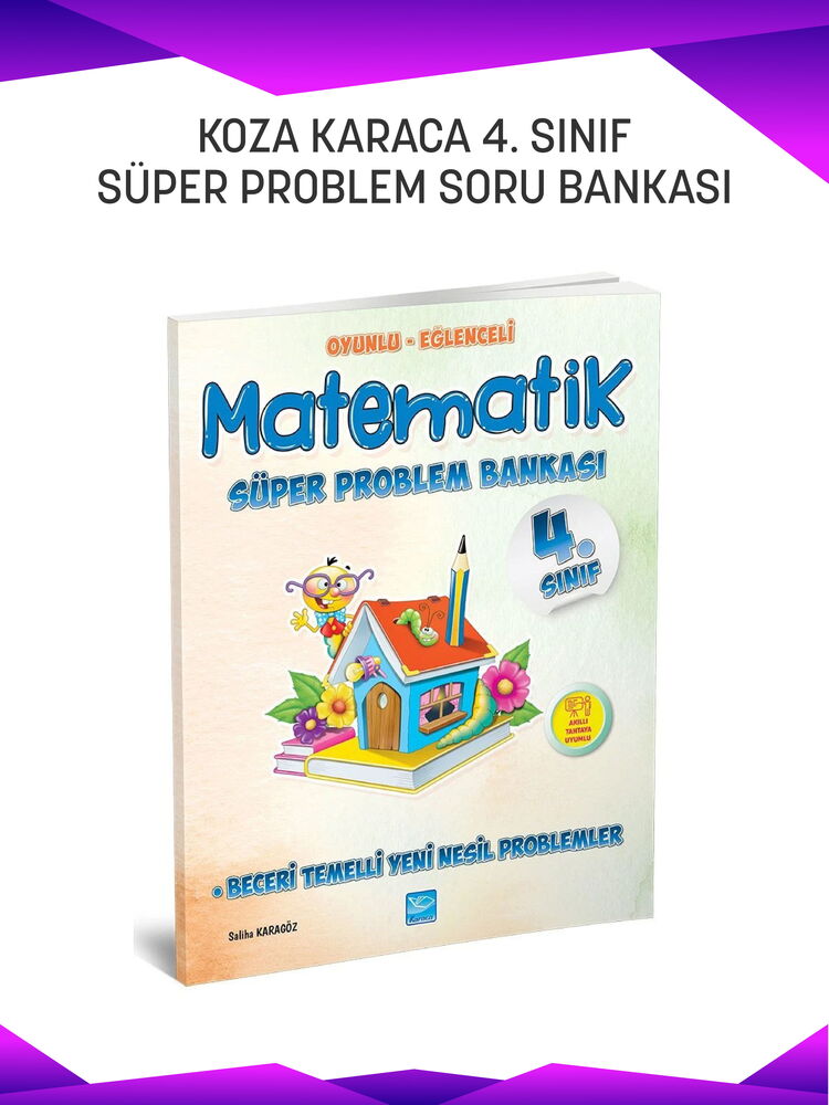 KOZA MATEMATİK SÜPER PROBLEM BANKASI 4. SINIF